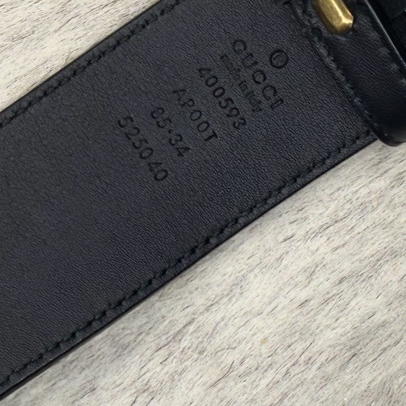 Gucci Marmont Double G leather belt - Picture 7 of 7